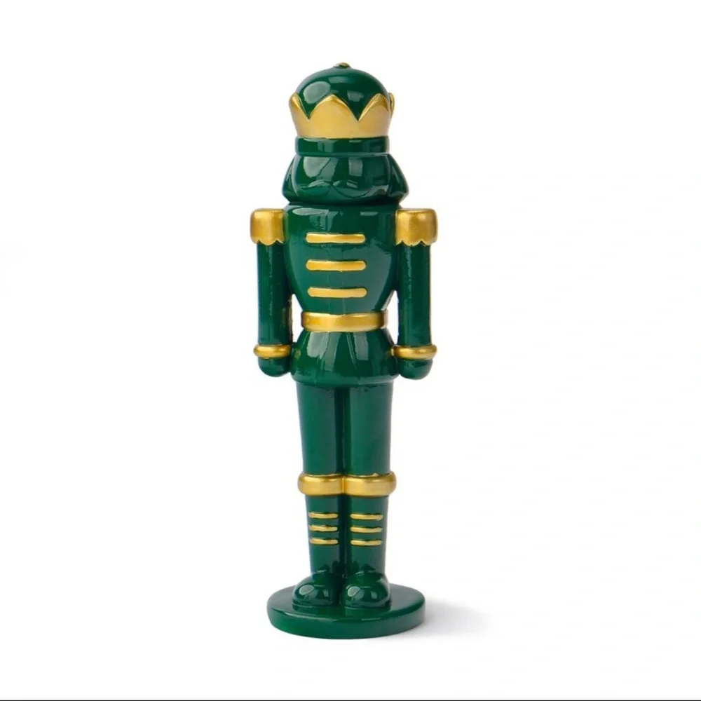 NEW Target Bullseye Playground Green w/ Gold Accents 6.4” Christmas Nutcracker